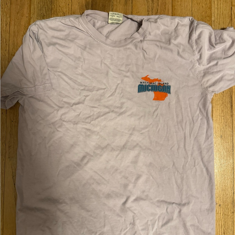 Comfort Colors Lavender Michigan Tee